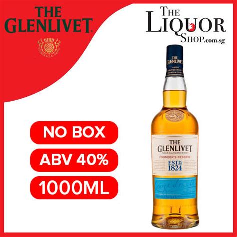 glenlivet founders reserve abv.